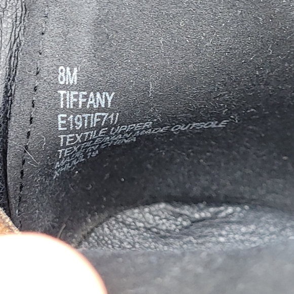 Esprit Tiffany Leopard print suede ankle boots size 8 - Picture 6 of 6